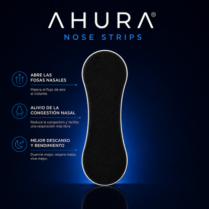 Ahura Nose Strips - Respira, Descansa, Vive