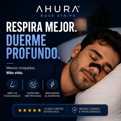 Ahura Nose Strips - Respira, Descansa, Vive
