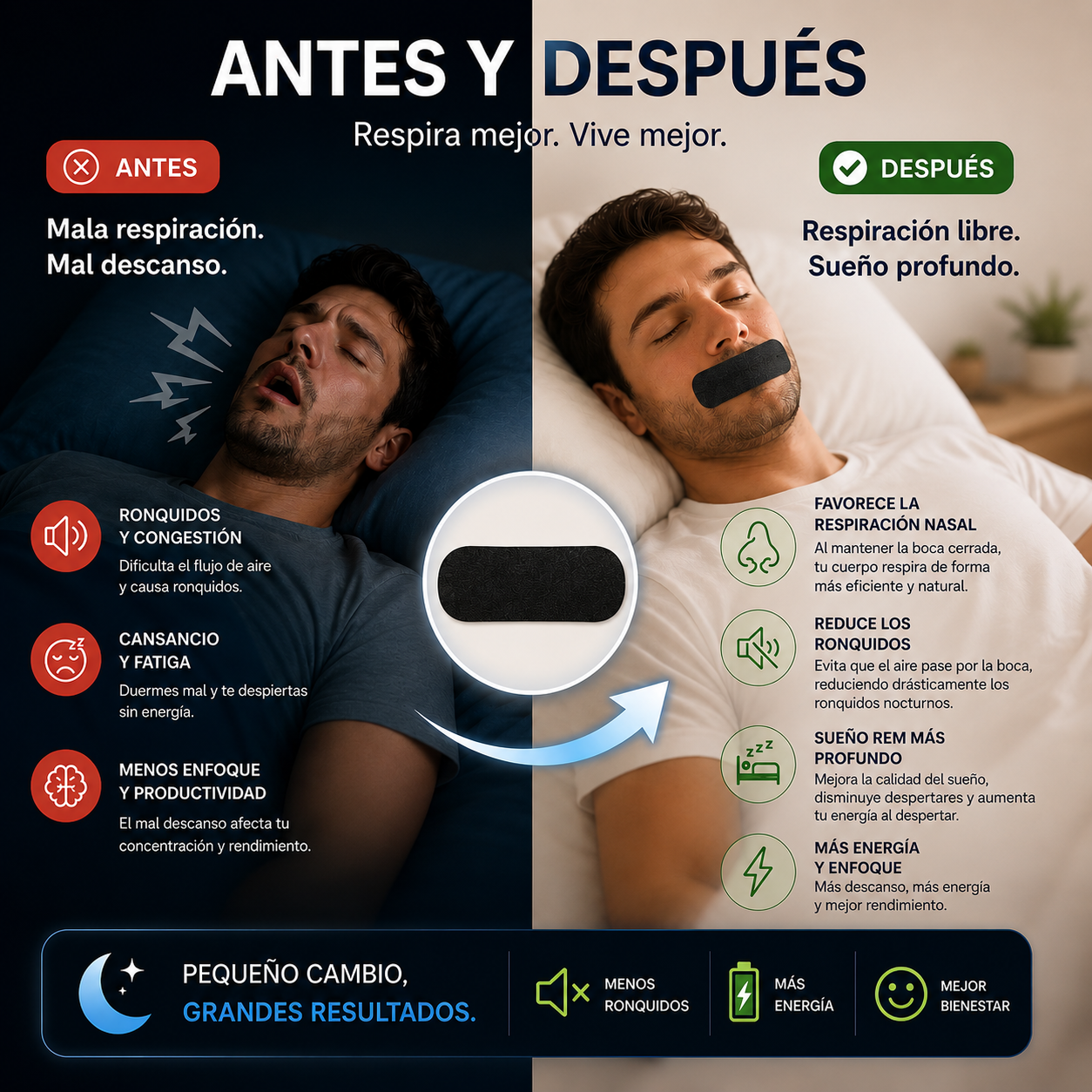 Ahura Sleep Tape - Sueño Profundo