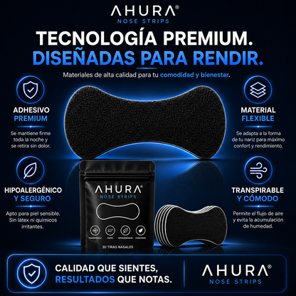 Ahura Nose Strips - Abre tus fosas nasales