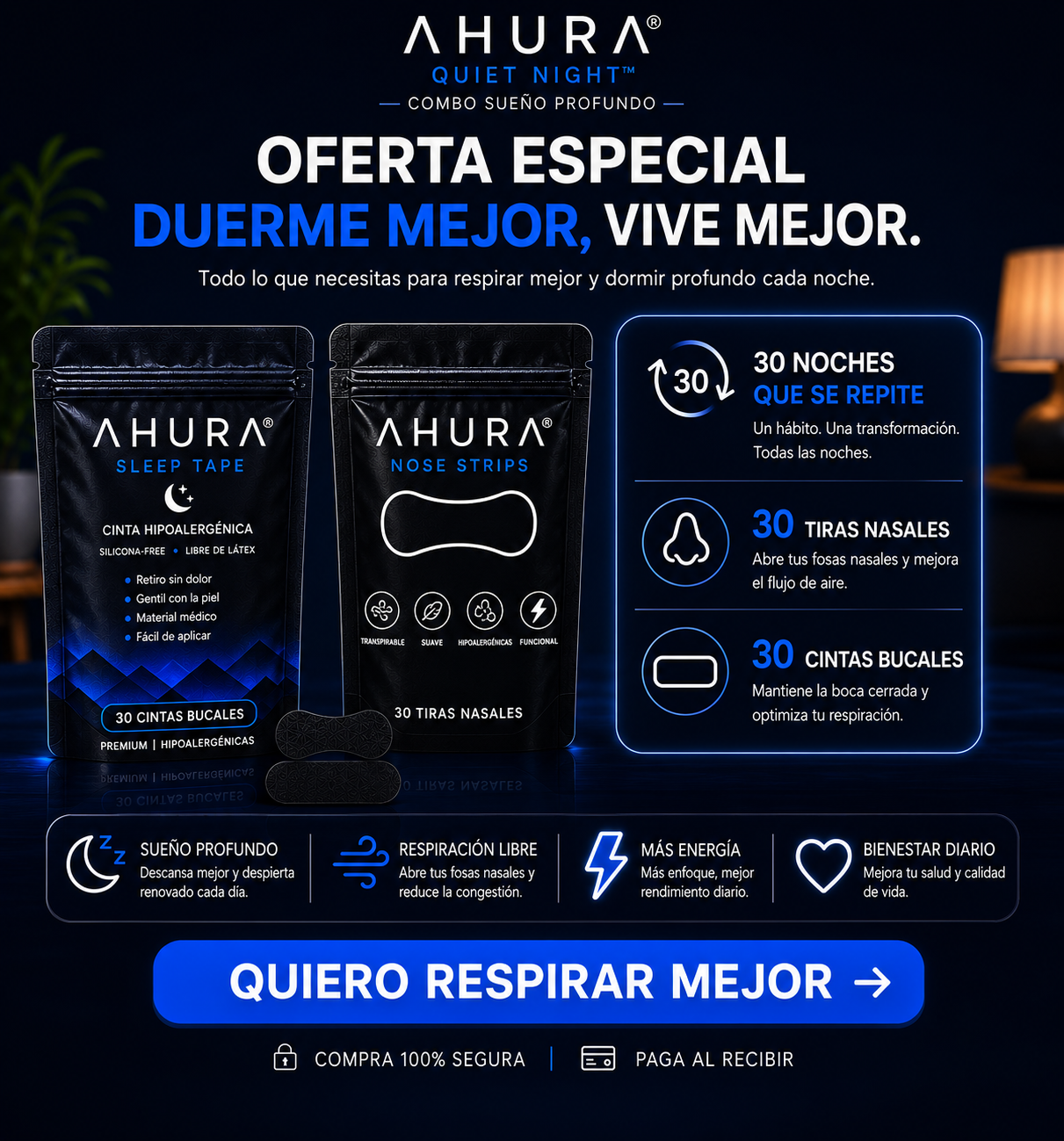 Kit Antirronquidos Ahura