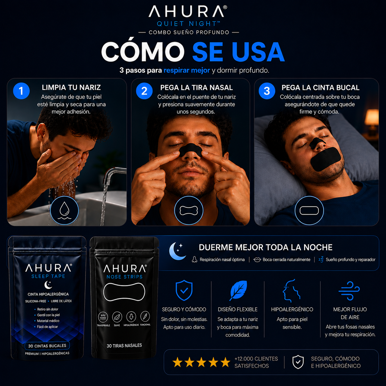 Kit Antirronquidos Ahura