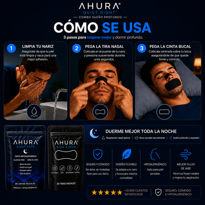 Kit Antirronquidos Ahura